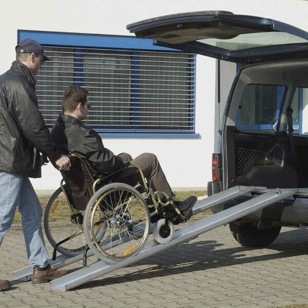 Rollstuhl Verladerampe Auto