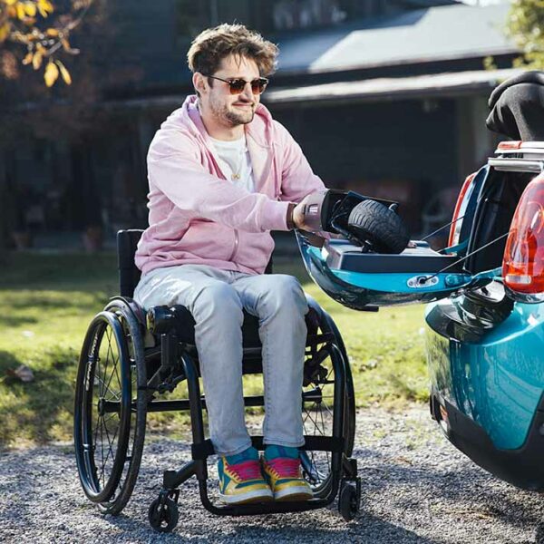 Rollstuhl Antrieb