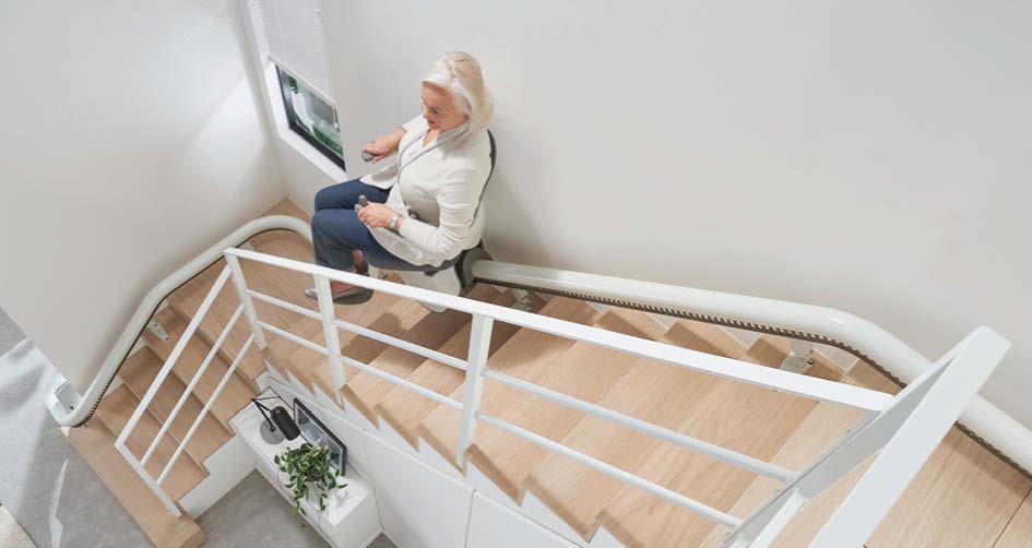 Schritt für Schritt zum Treppenlift