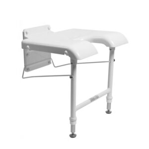 wandmontierte Duschklappsitz
